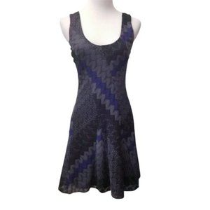 Free People blue light knit dress size S Petite (H35)